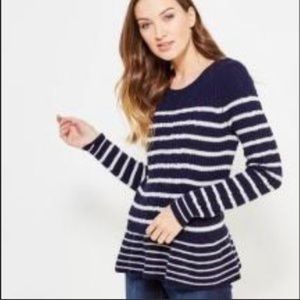 Banana Republic Marino Wool & Cashmere Blend Super Soft Peplum Sweter S